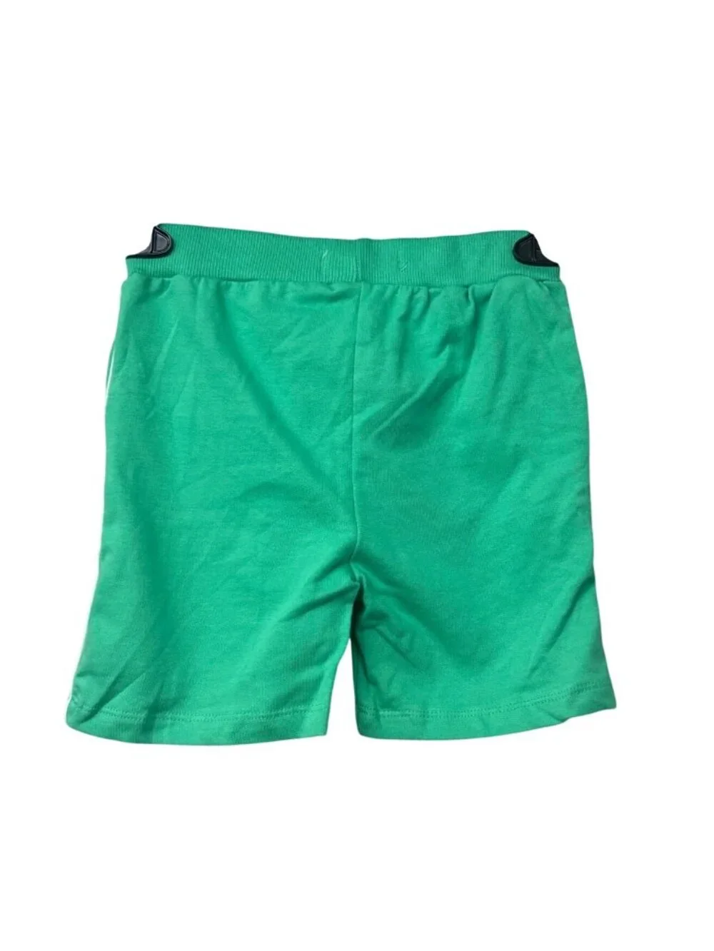 Free Planet Boys Green Drawstring Pure Cotton Shorts, Sz. 4T